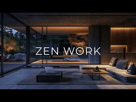 Zen Deep Work | Focus Music for Strategic Thinking