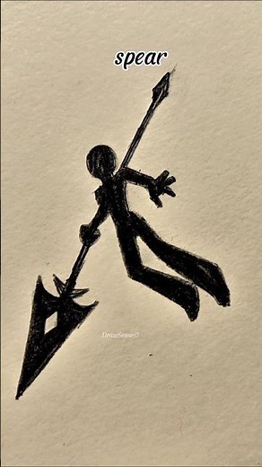 How to Draw Scythe, Katana & Spear Action Poses – Easy Step by Step! #drawing #tutorial