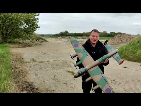 RAF Dunholme Lodge HobbyKing Lancaster Flight
