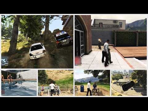 Police Chase & Realistic Driving - GTA 5 PS5 Free Roam Gameplay