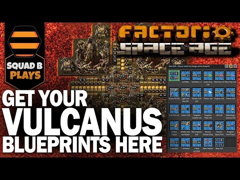 Get Your Vulcanus Cellular Blueprints Book Here for Factorio Space Age
