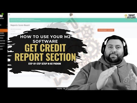 M2 Software Training | Get Credit Report Section Walkthrough | How to Pull Reports Correctly