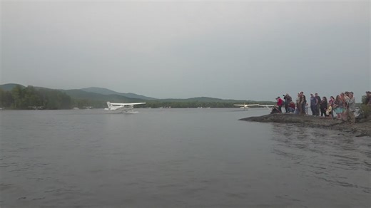 The seaplane pilot suffered only minor injuries, and efforts to recover the submerged aircraft were underway ahead of the International Seaplane Fly-in. | NEWS CENTER Maine