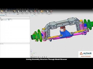 HyperWorks 2021: CAD Import, Assembly Hierarchy