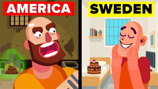 USA vs Sweden - What first 24 hours in prison feel like