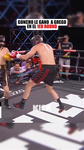 kick argentina on Instagram: "GONCHO LE GANO. A GREGO #kick #argentina🇦🇷 #parensedemanos #boxeo #fyp #parati"