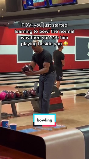 Pro Bowler Makes Bowling Backwards Look Easy