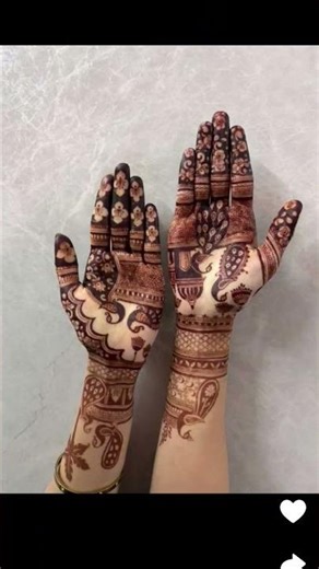 Deepika Padukone: Known for her intricate traditional Rajasthani full-arm patterns.#mehndi