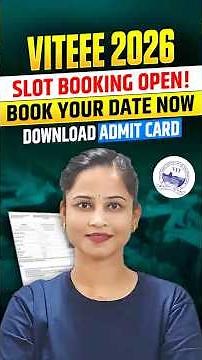 🚨 VITEEE 2026 Slot Booking (OTBS) Started | Step-by-Step Process & Tips