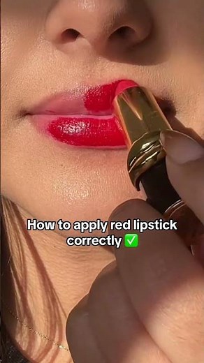 Learn the Correct Way to Apply Red Lipstick for Stunning Results