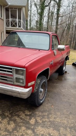 1985 K10 project #squarebodychevy #squarebodynation #4x4 #k10 #chevytrucks #chevy
