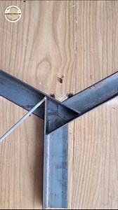 4.4M views · 45K reactions | A rarely discussed professional technique of old welders, connecting three angle irons. #weld #trick #elbow #bar | iron trick | Facebook