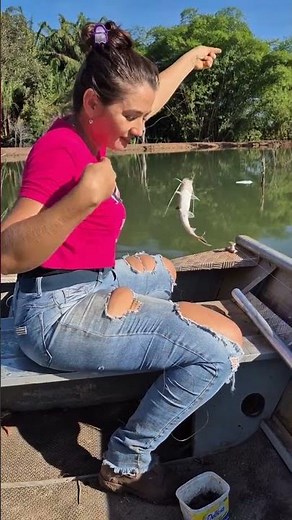 Beautiful Village Fishing Adventure on Boat 🎣 | Relaxing Nature Vlog | River Life Moments #cow
