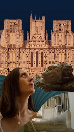 So much to discover at Wells Cathedral! Watch the full video on the History Hit YouTube channel! #history #cathedralhistory #wells #wellscathedral
