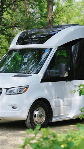 Lithium Battery & Solar Power Unity Corner Bed #leisurevans #vanlife #rvlife #camping #rvlifestyle