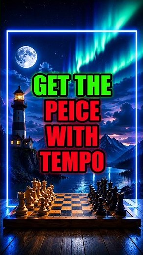 Get the Piece With Tempo! ⚡♟️#shorts #viral #trending #yt #reels #chess #chesspuzzle