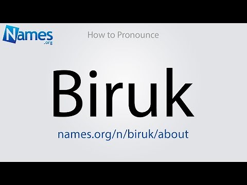 How to Pronounce Biruk