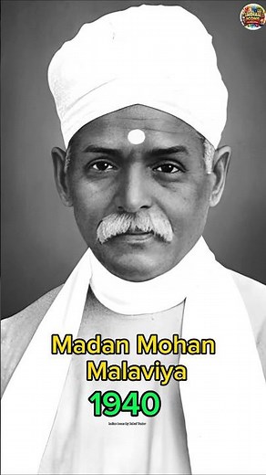 Madan Mohan Malaviya: Freedom Fighter, Education Reformer, and Nation Builder#freedomfighter#india