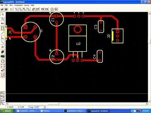 pcb designing using express pcb