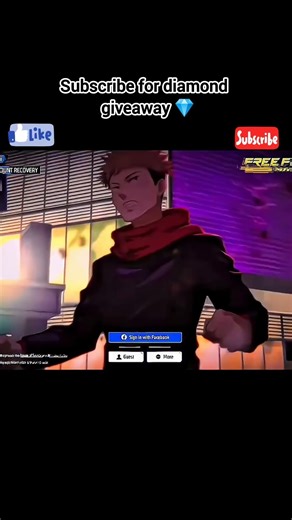 FREE FIRE × JUJUTSU NEW LOADING SCREEN 🔥#freefire #jututsukaisen #anime