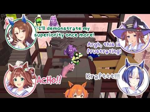 [Eng Subs] Uma Gaming Gang Beast Round 2 | Part 1.1