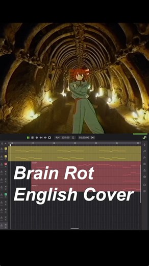 Brain Rot but it's english teto