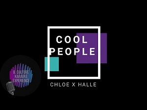Cool People - Chloe x Halle (Karaoke Version W/Lyrics)