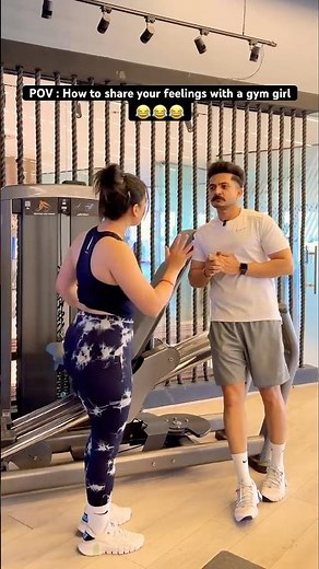 She got angry😠 #gym #funny #memes #comedy #couple #gymgirl #fitness #trending #ytshorts #yt #prank