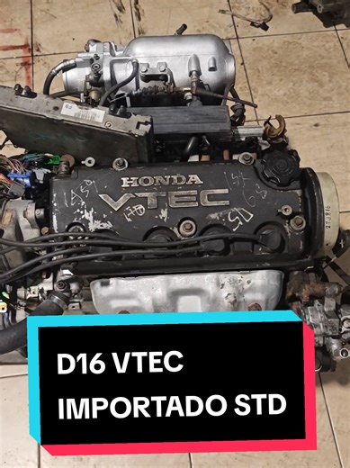 Motor d16 vtec De importación. Motor con caja automática ramal y computadora. Tiene póliza, si desea cotizar: La atención es vía WhatsApp 9️⃣1️⃣6️⃣0️⃣7️⃣5️⃣6️⃣9️⃣9️⃣ #Honda #CRV #Civic #Lima #Taller