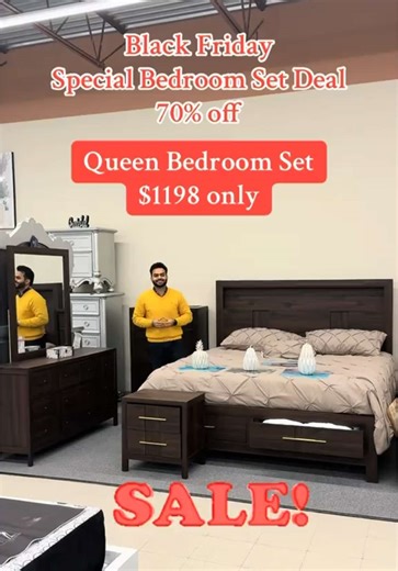 🛏️ Black Friday Bedroom Sale! 🛏️ Upgrade your space with our stunning wooden bedroom sets at unbeatable prices! Don’t miss out—Chatham Home Store is making your dream bedroom affordable this Black Friday. 📍 990 Richmond Street, Chatham 📞 519-784-3570 Hurry in—while supplies last! #BlackFridaySale #ChathamHomeStore #BedroomSetSale #HomeDecor #WoodenFurniture