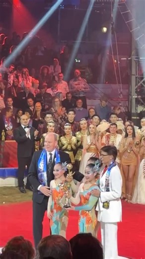 Hello Monaco Magazine on Instagram: "H.S.H. Prince Albert II, accompanied by H.S.H. Princess Stéphanie, attended the gala show of the Monte-Carlo International Circus Festival, joined by Camille Gottlieb and Louis Ducruet. The evening celebrated the very best of contemporary circus arts, honoring a tradition deeply rooted in the Principality and closely linked to the Grimaldi family. An iconic night where talent, emotion, and heritage came together under the lights of Monte Carlo. 🎥 video made