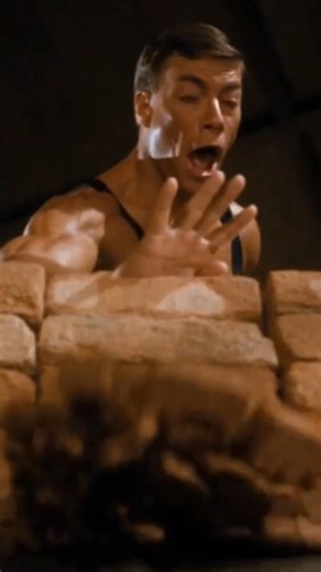 Van Damme Broke The Bricks 😳 #bloodsport #80smovies