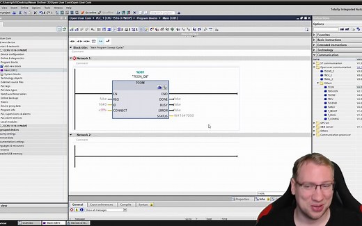 TIA Portal_ Open User Communication using TCON - TCP _ PLC-PLC Communication
