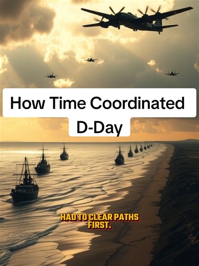 How Time Coordinated D-Day This wasn’t a watch story. It was a coordination story. On June 6, 1944, one of the largest coordinated operations in history depended on time agreeing down to the second. Hundreds of thousands of men moved at once. From the air. From the sea. From behind the lines. None of it worked unless the timing matched. Landing craft had to arrive together. Air operations had to clear paths before movement. Paratroopers had to drop at the exact moment planned. If one group moved
