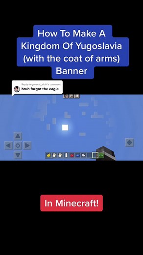 How to Make a Kingdom of Yugoslavia Banner in Minecraft