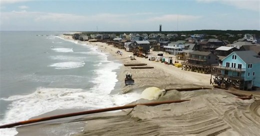 North Carolina communities scramble to protect shorelines as erosion eats away at homes