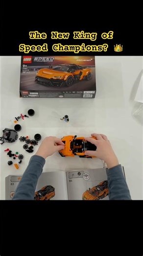 The NEW LEGO McLaren W1 is HERE! 🏎️💨