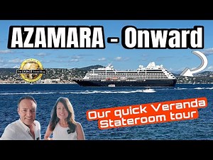 AZAMARA Onward - Our quick tour of the Veranda Cabin (7080)