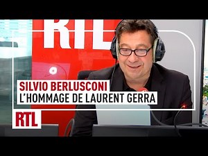 Death of Silvio Berlusconi: the tribute of Laurent Gerra