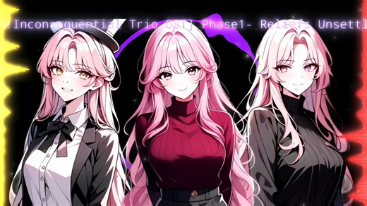 【林可奈!三重混乱第一阶段：缓解不安】[LKN!! Inconsequential Trio OST] Phase1- Reliefs Unsettling