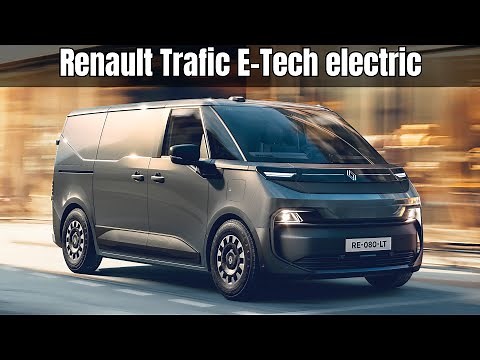 All New Renault Trafic E-Tech electric Van (2026) | World Premiere, Specs and Walkaround