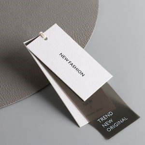 [Hot Item] Luxury High Quality Printing Laser Holographic Clothing Hang Tag Labels Custom