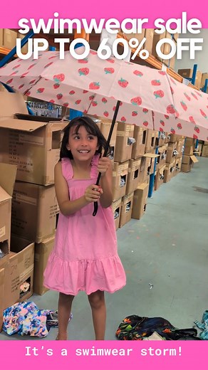 Don't wait for swimwear to fall from the sky! Shop the swimwear sale now! | Togs Swimwear