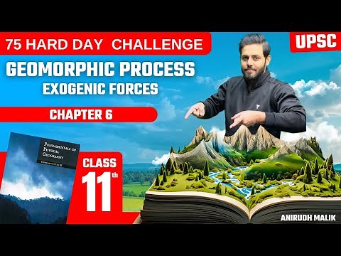 [Geography] Geomorphic Process | Exogenic Forces | Chapter 6 | UPSC Prelims 2024 | Anirudh Malik