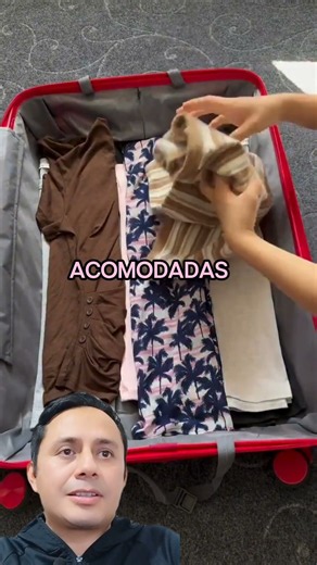así debes acomodar tu ropa en tu maleta de equipaje