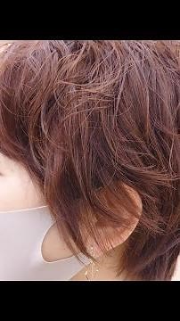 ボブをバッサリとマッシュショートに❤ くしゅくしゅパーマをあてますよ〜！ #パーマのかけ方 #パーマ #ケアパーマ 【FIX-UP SHIBUYA 宇賀治】