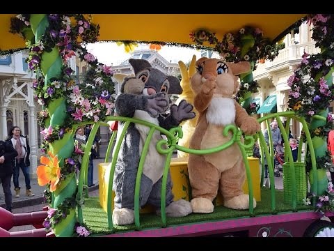 Minnie's Little Spring Train - Swing into Spring 2015 - Disneyland Paris