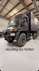 This Unimog 6x6 build is coming to life. The habitat is mounted, we are cutting windows and hanging stringers. Stay tuned for more! #wanderbox #madeincolorado #gowanderbox #gooutfartherstayoutlonger #unimog #unimog6x6 | Wanderbox