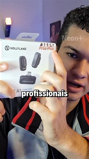 I bought the FAMOUS MICROPHONE that was R$800 for R$300! Is it worth it? #neon #tech #microphone ...