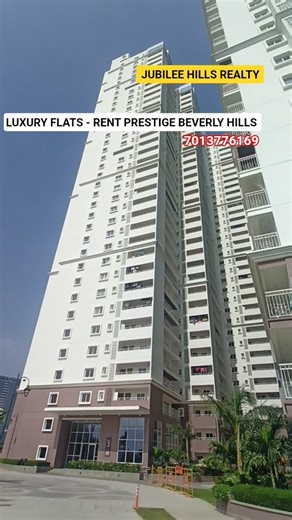 3&4 bhk luxurious flats for rent prestige Beverly hills Kokapet #3bhk #4bhk #luxuryflats #kokapet